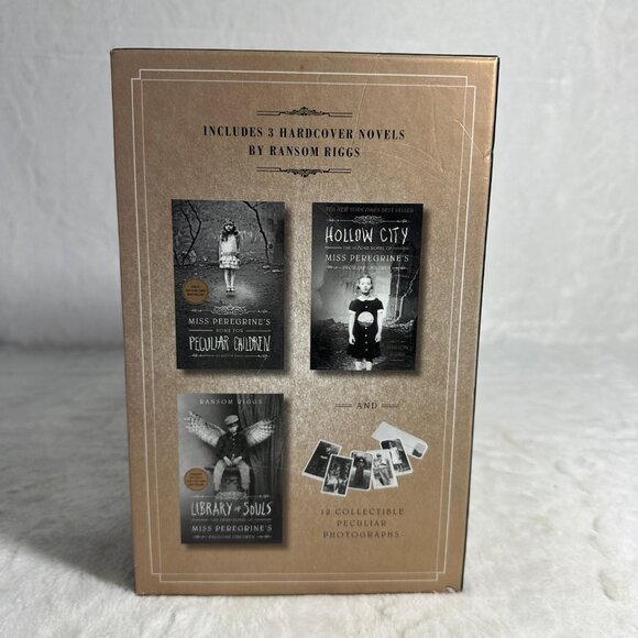 Miss Peregrine's Peculiar Children Boxed Set Hollow City Library of Souls - Picture 3 of 6